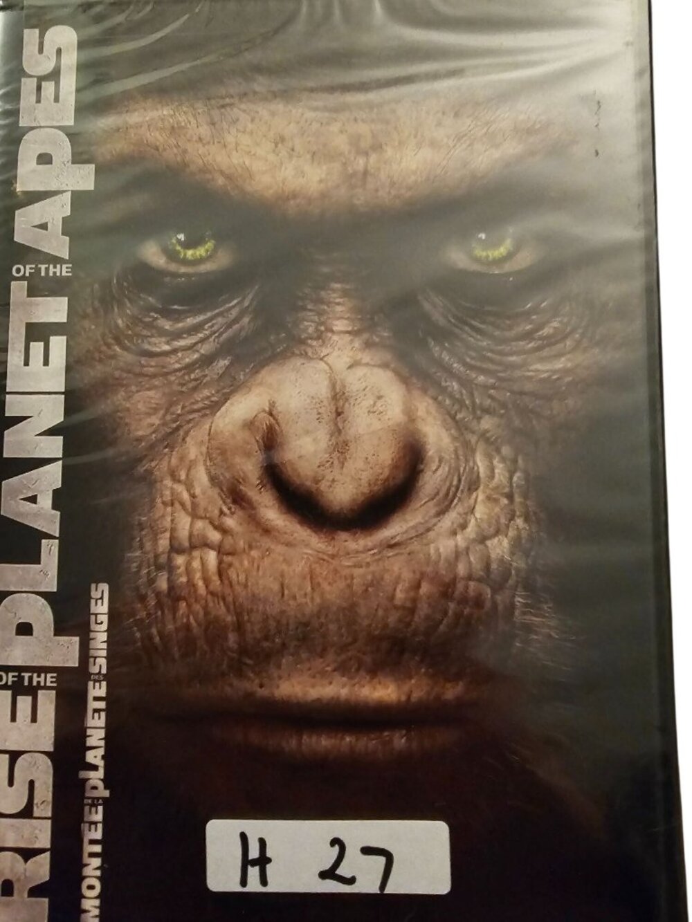 Rise Of The Planet Of The Apes DVD Movie Widescreen Dual Layer 2011